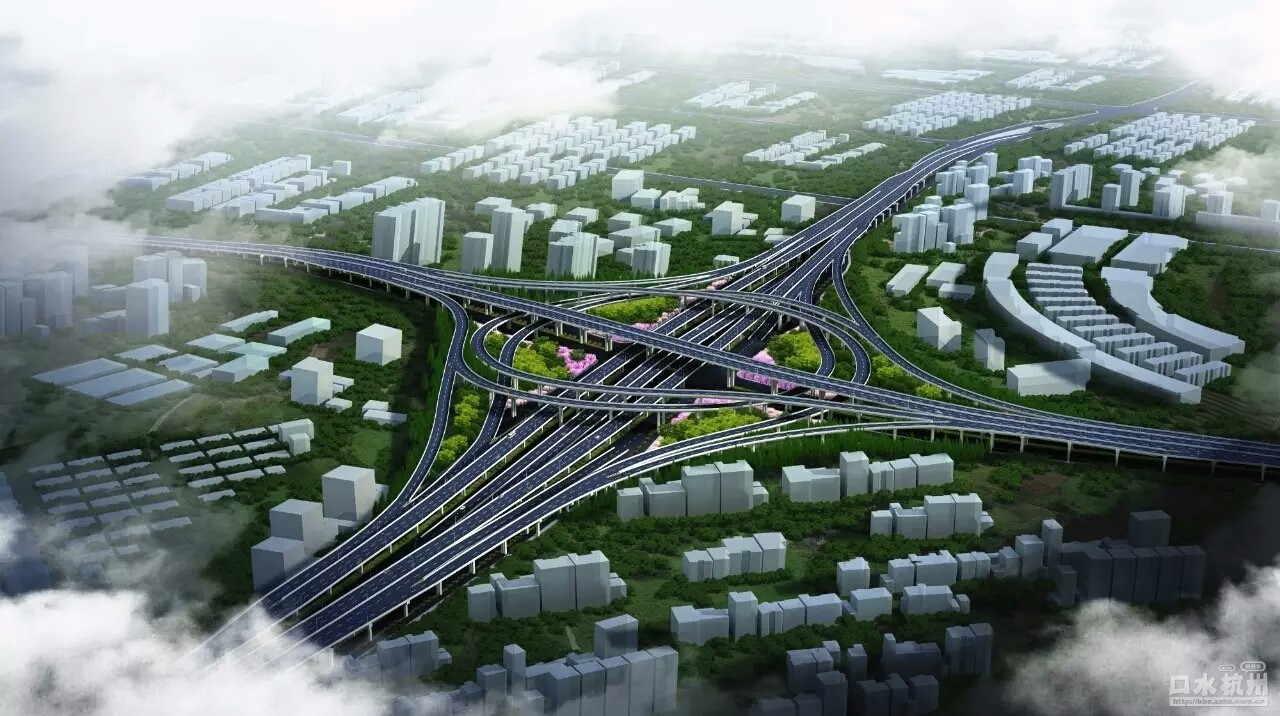 【临平北利好】临平320国道快速路主体工程开工,预计明年10月建成通车